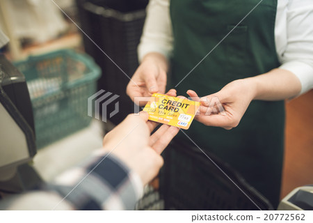 credit card credit card 20772562