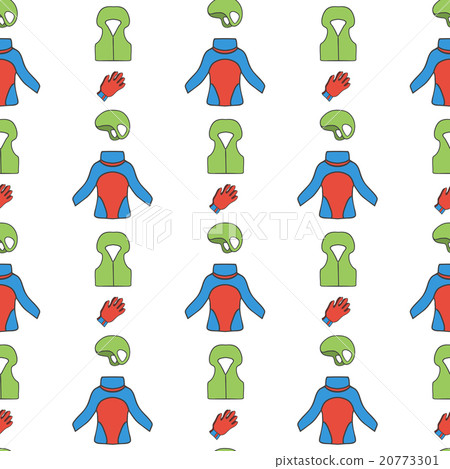 seamless pattern with equipment for kayaking-3 seamless pattern with equipment for kayaking-3 20773301