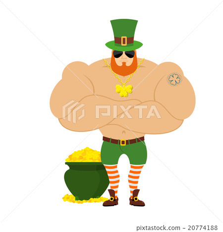 strong Leprechaun. Powerful big leprechaun strong Leprechaun. Powerful big leprechaun 20774188