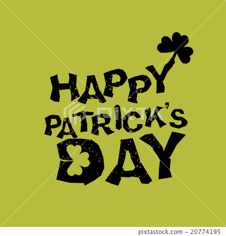 Happy Patricks day. Logo for holiday in Ireland. Happy Patricks day. Logo for holiday in Ireland. 20774195