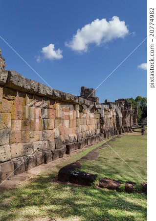 Phanom Rung historical castle's wall Phanom Rung historical castle's wall 20774982