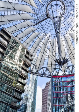 HDR shot of the Sony Center Berlin HDR shot of the Sony Center Berlin 20775183