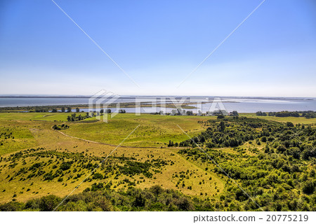 landscape and ocean at Hiddensee island landscape and ocean at Hiddensee island 20775219