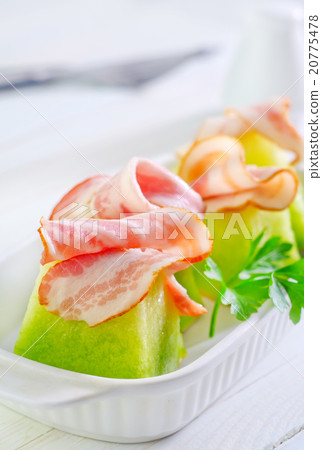 melon with ham melon with ham 20775478