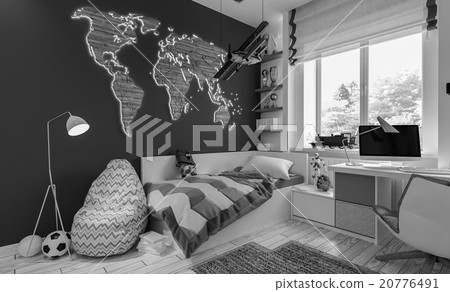 interior childrens bedroom interior childrens bedroom 20776491