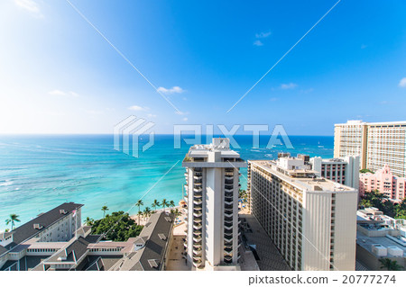 [夏威夷]威基基海灘和酒店鎮 20777274