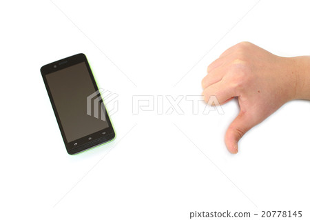 智能手機和壞標誌 智能手機和壞標誌 20778145