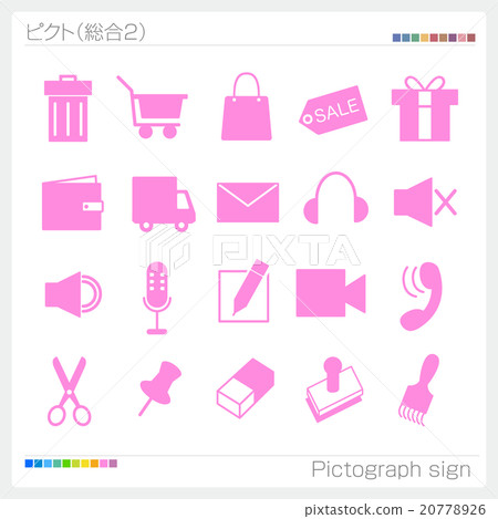 Pictogram mark icon icon Pictogram mark icon icon 20778926