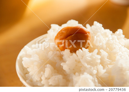Rice and Umeboshi 20779436