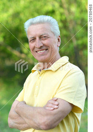 old man on nature old man on nature 20780468