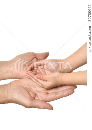 Adult hands holding 20780663