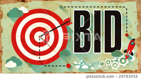 Bid on Poster in Grunge Design. 20783058