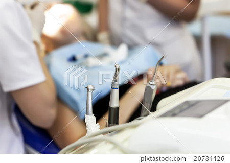 Dentist tools closeup 20784426