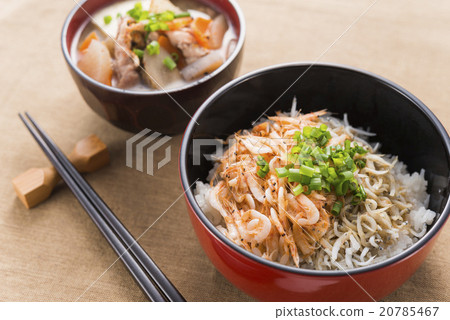 櫻花蝦蝦碗和湯 20785467