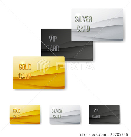 Premium customer member wave pattern card Premium customer member wave pattern card 20785756
