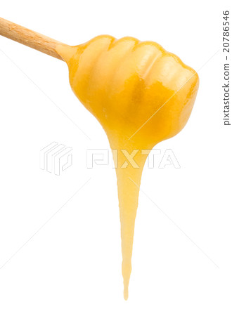 yellow honey flows down from wooden spoon close up yellow honey flows down from wooden spoon close up 20786546