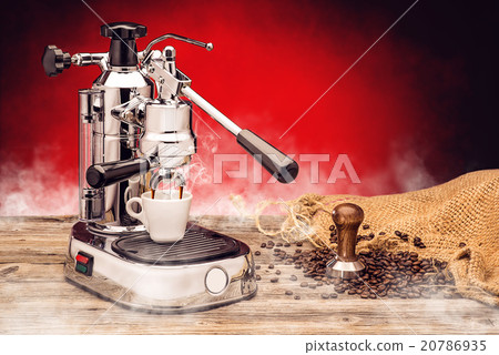 professional manual silver coffee machine 20786935