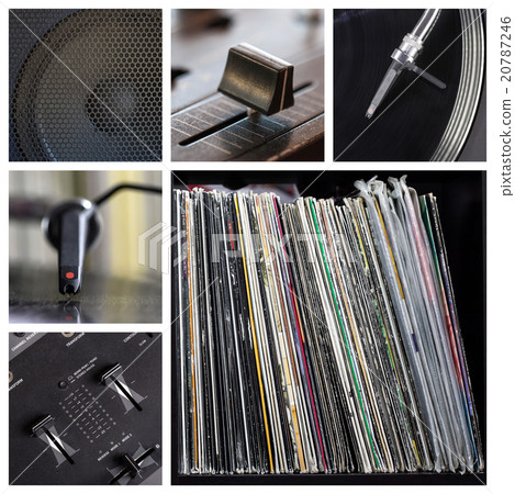 Dj tools collage Dj tools collage 20787246