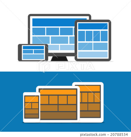 Adaptive design layouts. Web site page templates Adaptive design layouts. Web site page templates 20788534