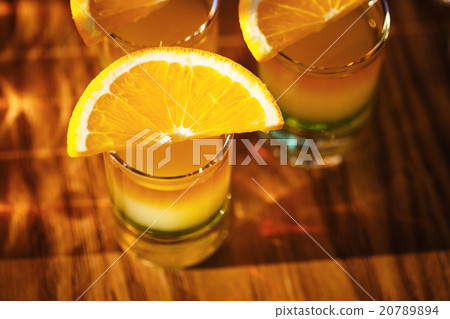 Drink shots with fruits 20789894