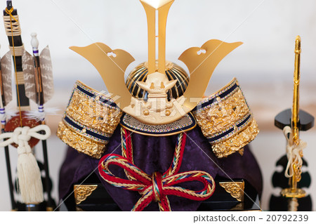 boys' festival doll, boys' day, samurai helmet 20792239