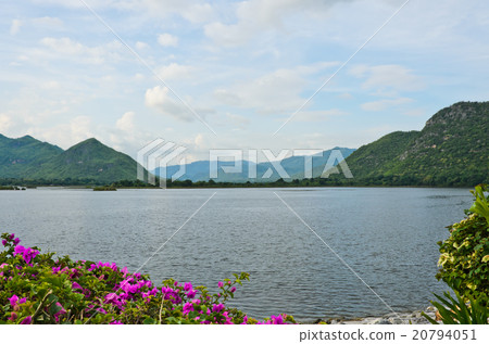 Mountain lake landscape Mountain lake landscape 20794051