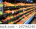 Supermarket fruit department 20794240