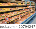 Supermarket's meat department 20794247