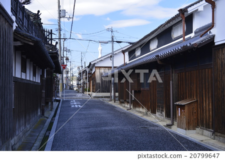 Tondabayashi / Tondabayashi市，大阪縣老Townscape 20799647