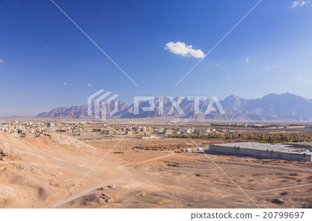View from the Tower of Silence in Yazd, Iran 20799697
