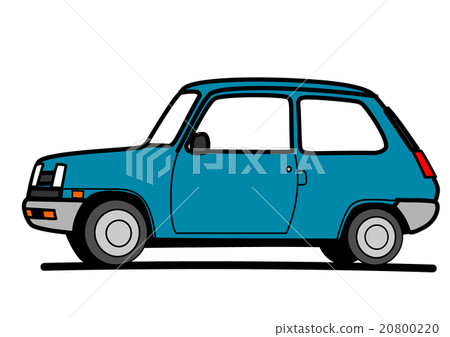 緊湊型車藍色 緊湊型車藍色 20800220