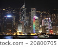Night view of Hong Kong Island 20800705