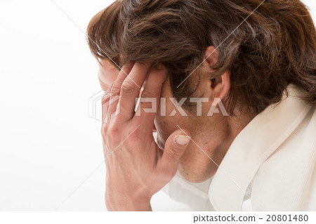 一個遭受頭痛的商人 一個遭受頭痛的商人 20801480