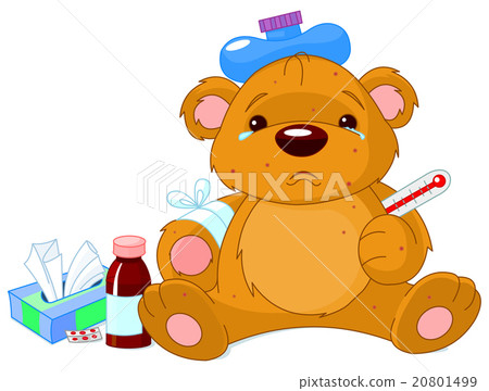 Sick Teddy Bear Sick Teddy Bear 20801499