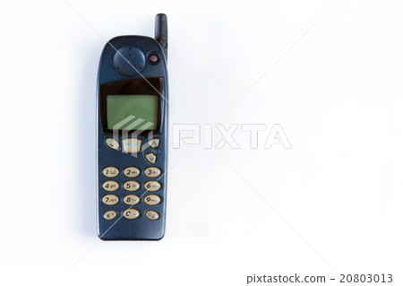 Old cellular phone. Vintage technology 20803013