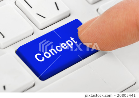 Computer notebook keyboard with Concept key Computer notebook keyboard with Concept key 20803441