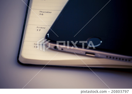 new smartphone on calendar 20803797