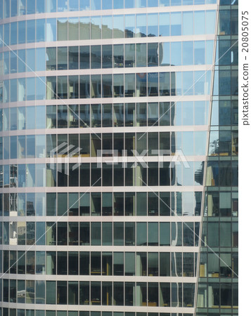 Glass facade of an office building 20805075