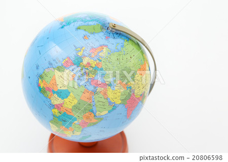 展示歐洲的地球 展示歐洲的地球 20806598