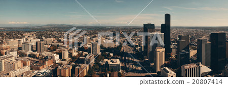 Seattle rooftop view 20807414