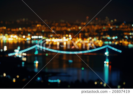Vancouver city night 20807419