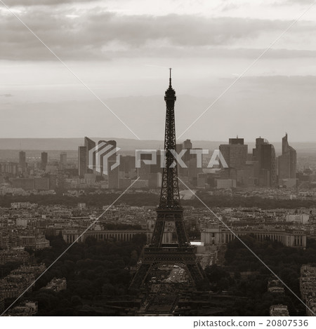 Paris rooftop Paris rooftop 20807536