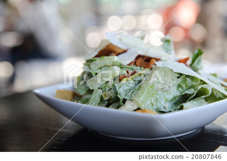 caesar salad in close up 20807846