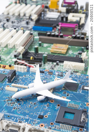 落在委員會的飛機模型 20808521