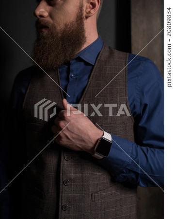 Attractive rich man with a big beard 20809834