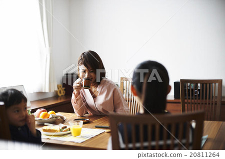 A family breakfast A family breakfast 20811264