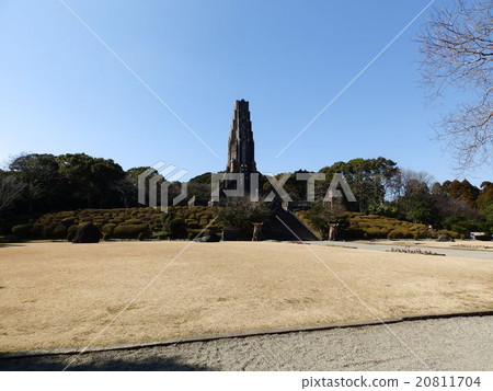Heiwadai Park's lawn open space 1 20811704