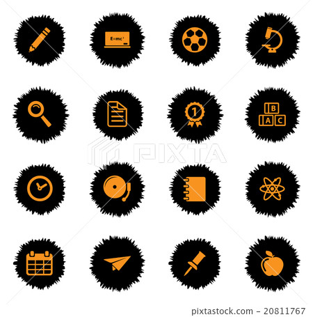 School simply icons School simply icons 20811767