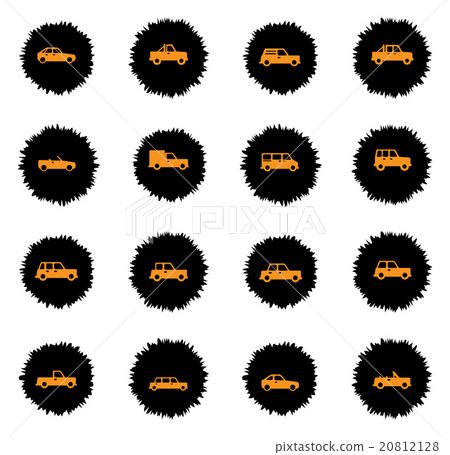 Cars simply icons 20812128