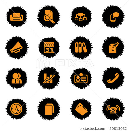 Business simple icons 20813082